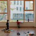 Block Kindergarten / SoBA - Interior Photography, Wood