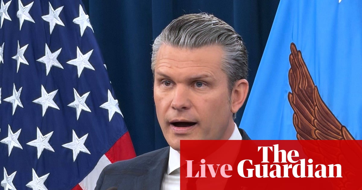 Pete Hegseth fails to say whose munition bombed Iranian girls school, saying US investigating – US politics live | US news