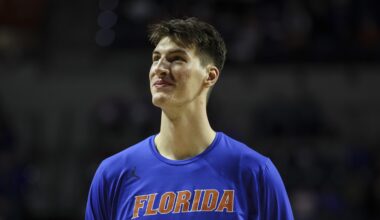 7'9 Olivier Rioux to Enter Transfer Portal After Florida's Loss, What Are Top Landing Spots?