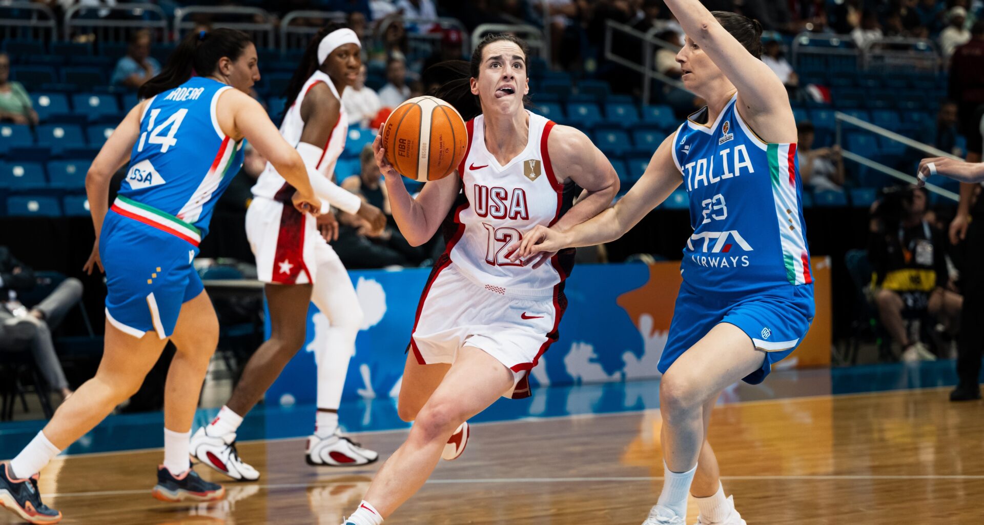 Caitlin Clark, Angel Reese, USA vs. New Zealand Box Score, Reaction from FIBA World Cup Qualifier