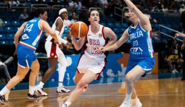 Caitlin Clark, Angel Reese, USA vs. New Zealand Box Score, Reaction from FIBA World Cup Qualifier