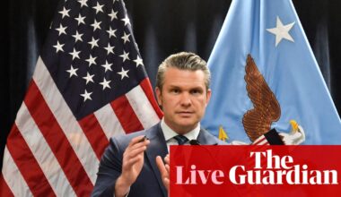 Pete Hegseth downplays strait of Hormuz disruption, claiming ‘don’t need to worry about it’ – US politics live | Donald Trump
