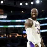 Los Angeles Lakers forward LeBron James (23) during the first quarter against the Sacramento Kings at Crypto.com Arena on Mar 1, 2026.