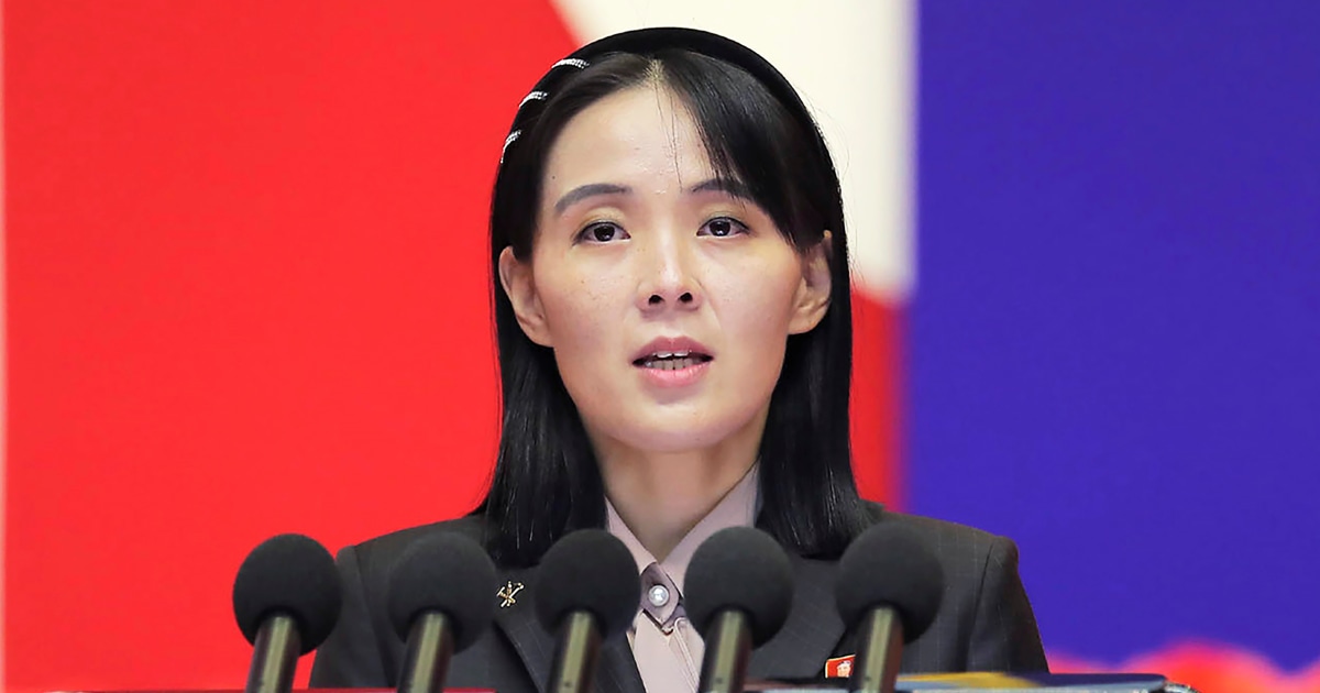 North Korean leader’s sister criticized U.S.-South Korea for proceeding with joint drills