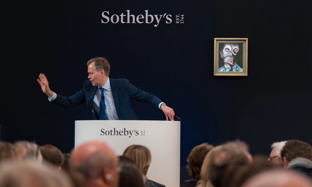 London art market springs back to life in Sotheby's Modern and contemporary evening sale - The Art Newspaper