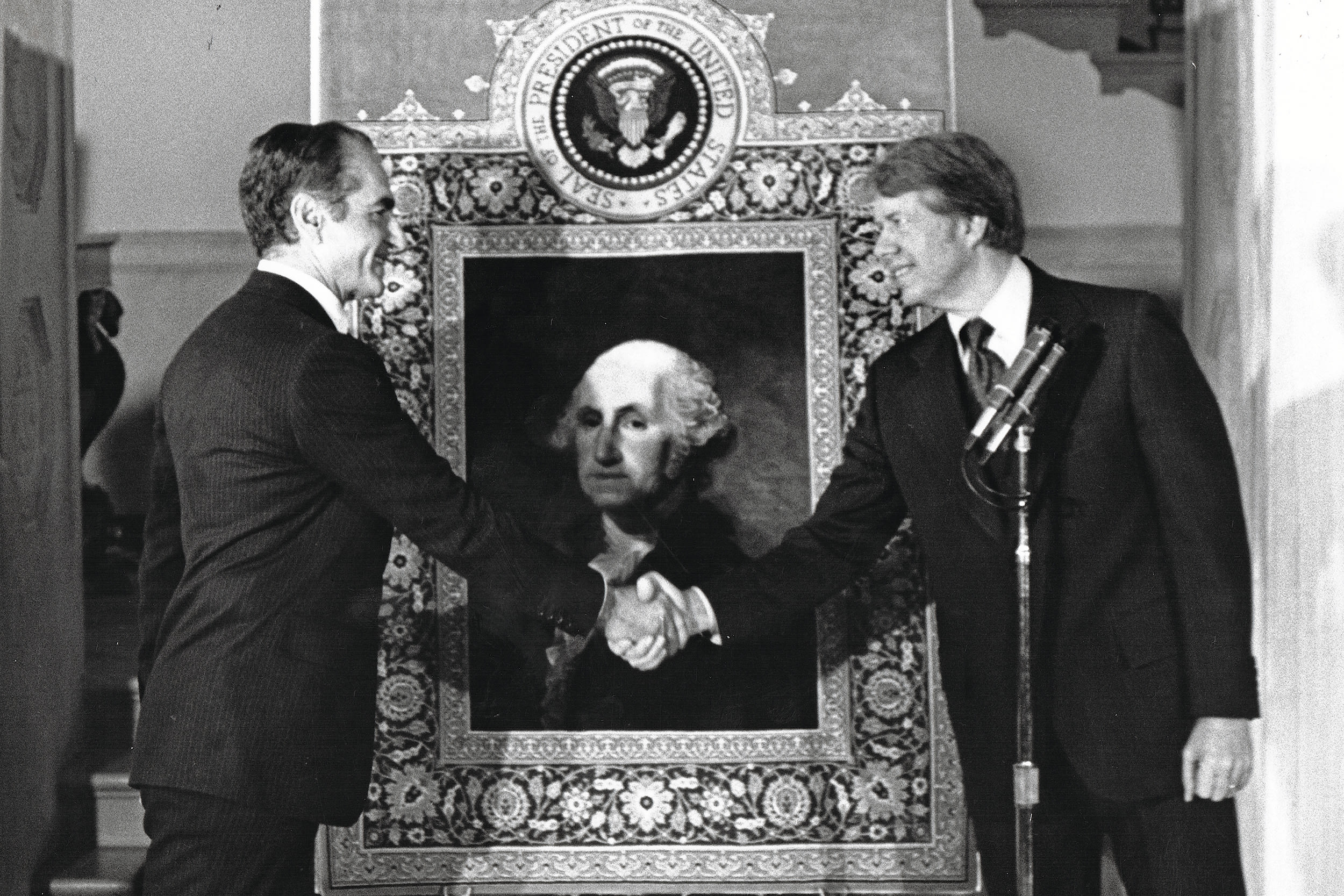 The Carters Host The Shah & Shahbanu Of Iran For A State Visit