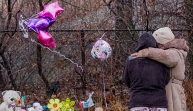 Cleveland playground now a place of mourning for two girls found in suitcases