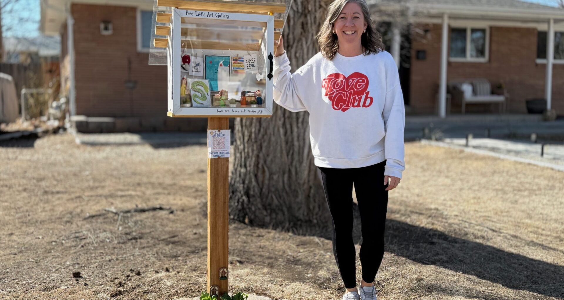 Truly tiny art galleries are spreading across Denver. Here's where to find 'Sidewalk Joy'