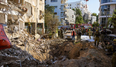 Iran attacks Israel and Gulf states, plays down Trump peace talks claim