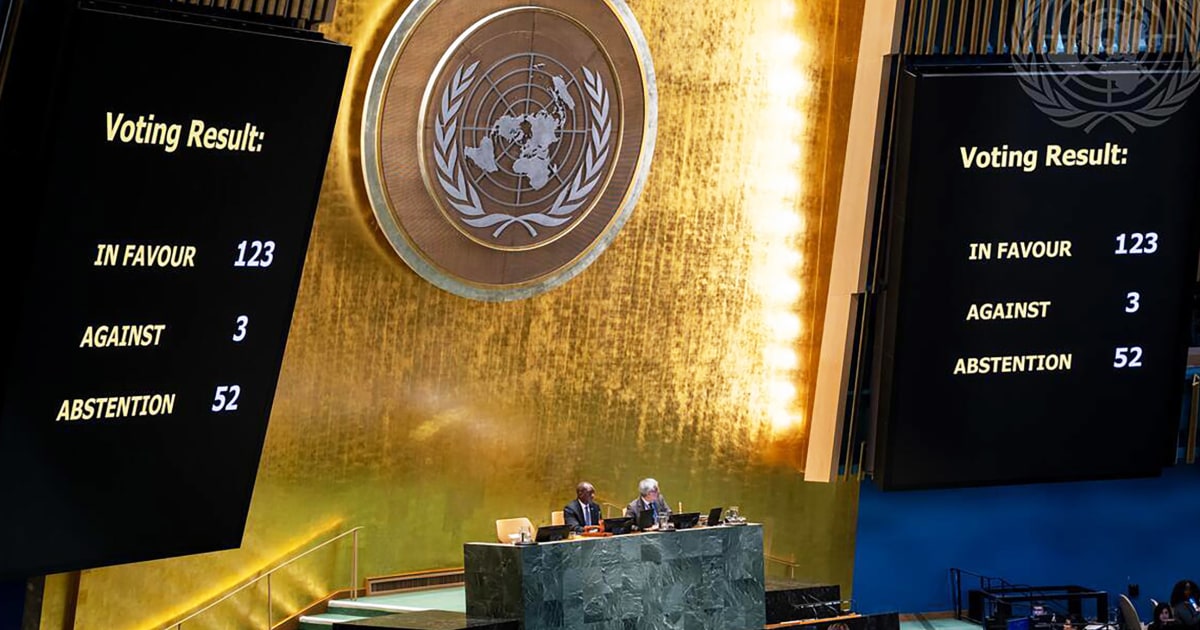 U.S. is one of three countries to vote against U.N. resolution calling slavery a 'crime against humanity'