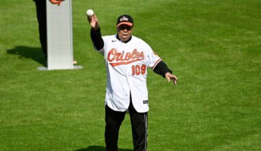 109-year-old veteran kicks off Orioles' season with Opening Day pitch