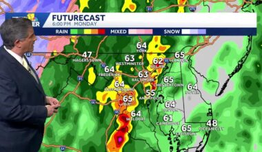 Tornado risks high Monday with severe storms
