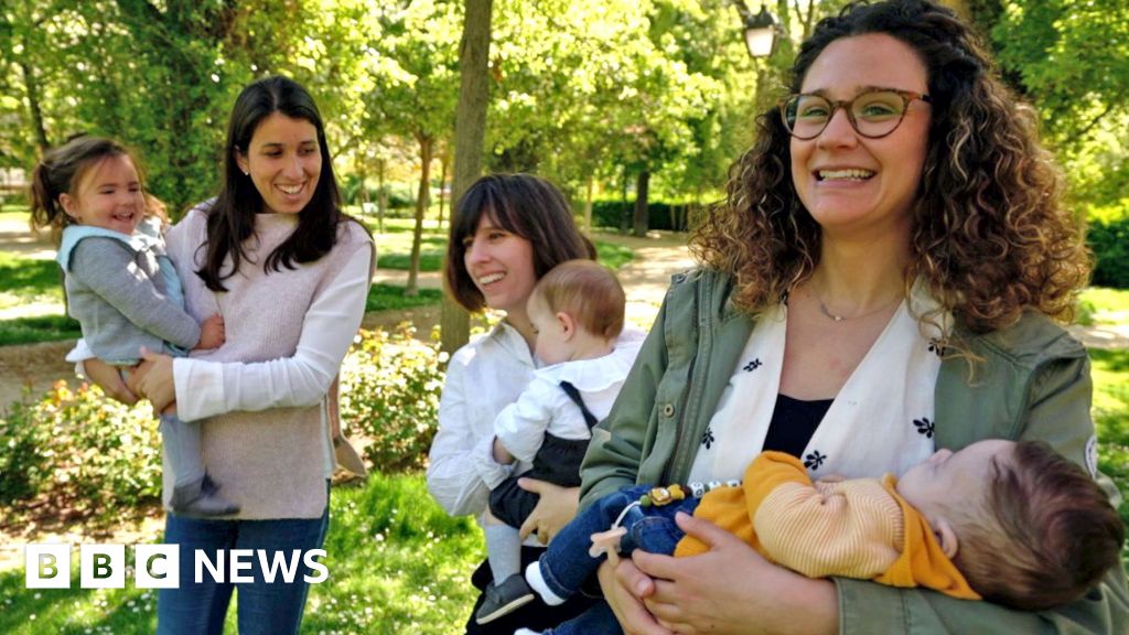 Pregnant women's brains shed grey matter to prime them for motherhood, study suggests - BBC