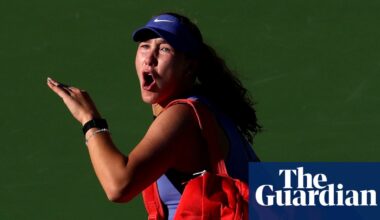 Andreeva ‘not proud’ after Indian Wells title defence ends in smashed racket and gestures at crowd | Tennis