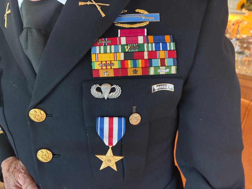 Captain Ray has been awarded the Silver Star, but ask him about the honor, and he’ll tell you...