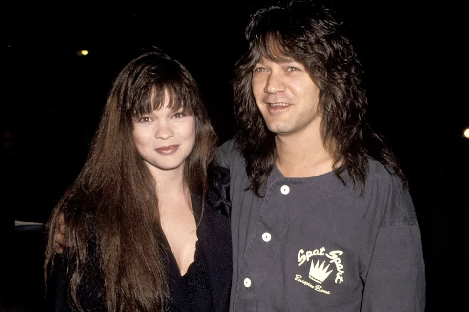 Eddie Van Halen and Valerie BertinelliCredit: Jim Smeal/Getty