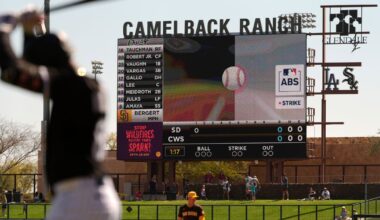 The A's and Giants have the best robot-ump challenge rates in the first 10 days of spring :: WRAL.com