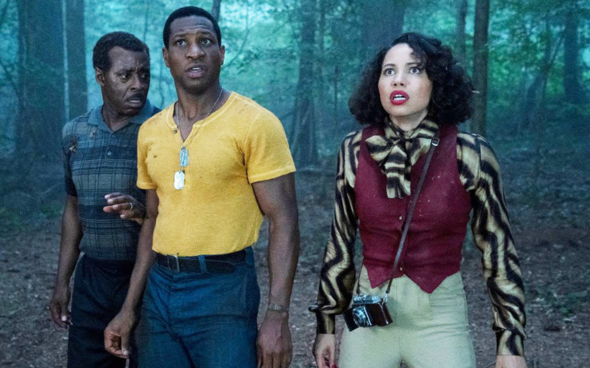 Courtney B. Vance, Jonathan Majors and Jurnee Smollett star in the HBO horror series<em> Lovecraft Country</em>.
