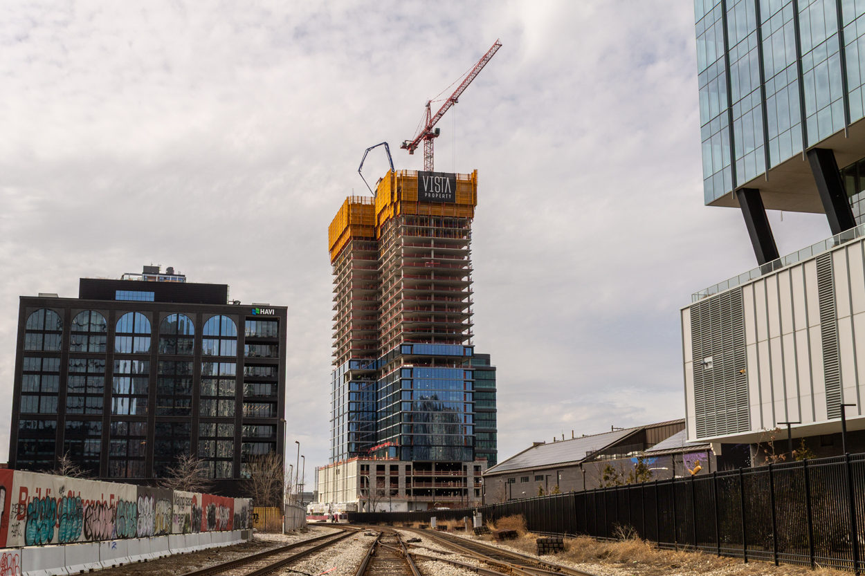 370 North Morgan march 2026 construction update