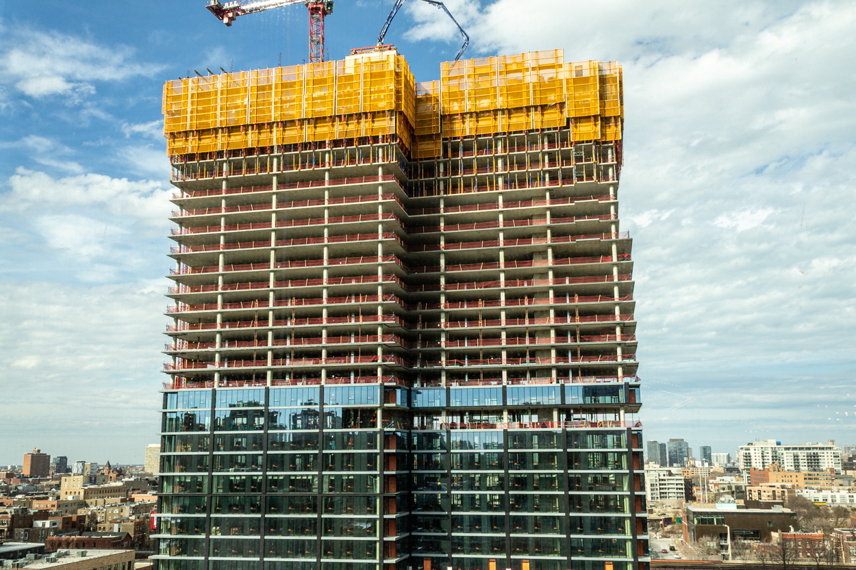 370 North Morgan march 2026 construction update