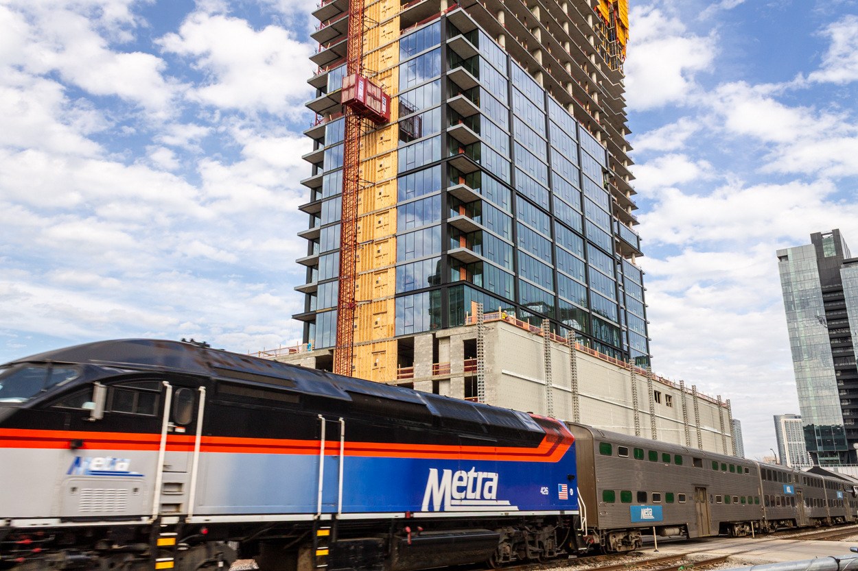 370 North Morgan march 2026 construction update