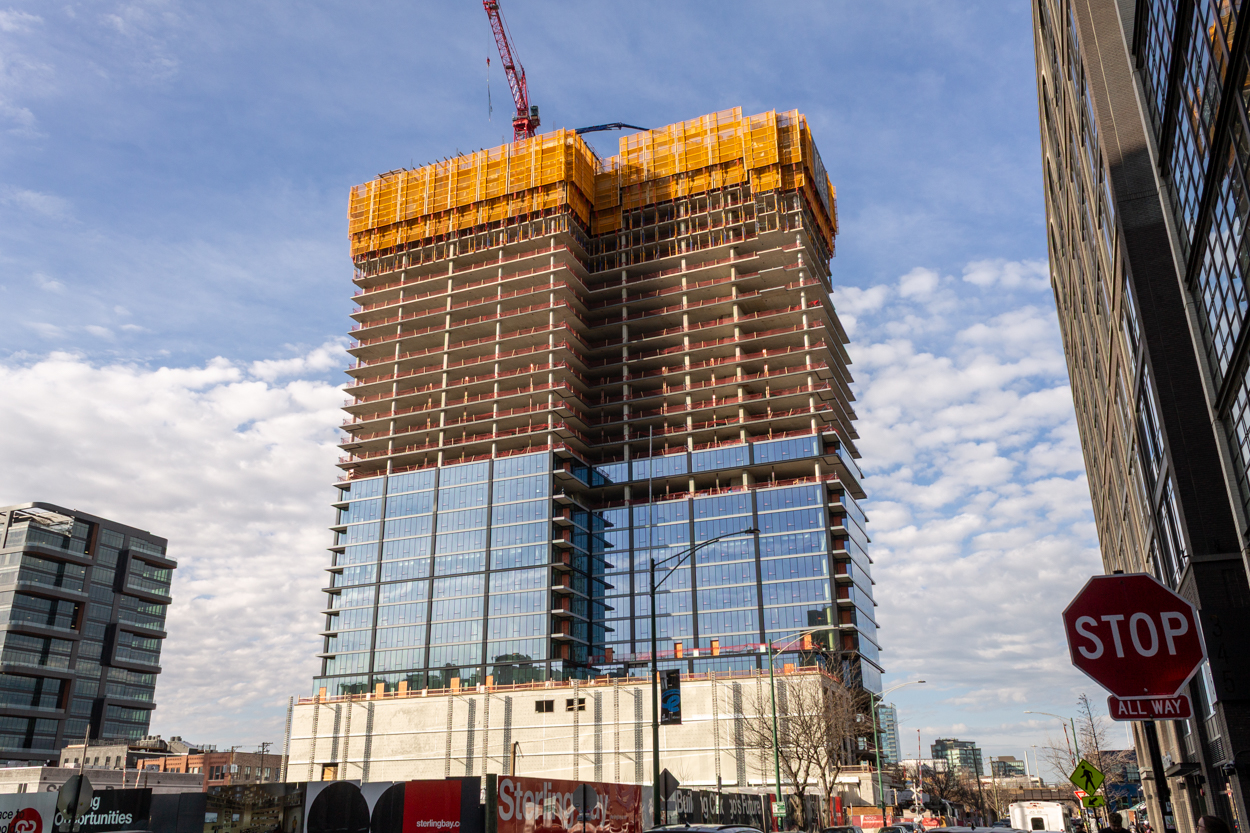 370 North Morgan March 2026 construction update