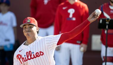 Jesús Luzardo went 15-7 with a 3.92 ERA in his first season with the Phillies.