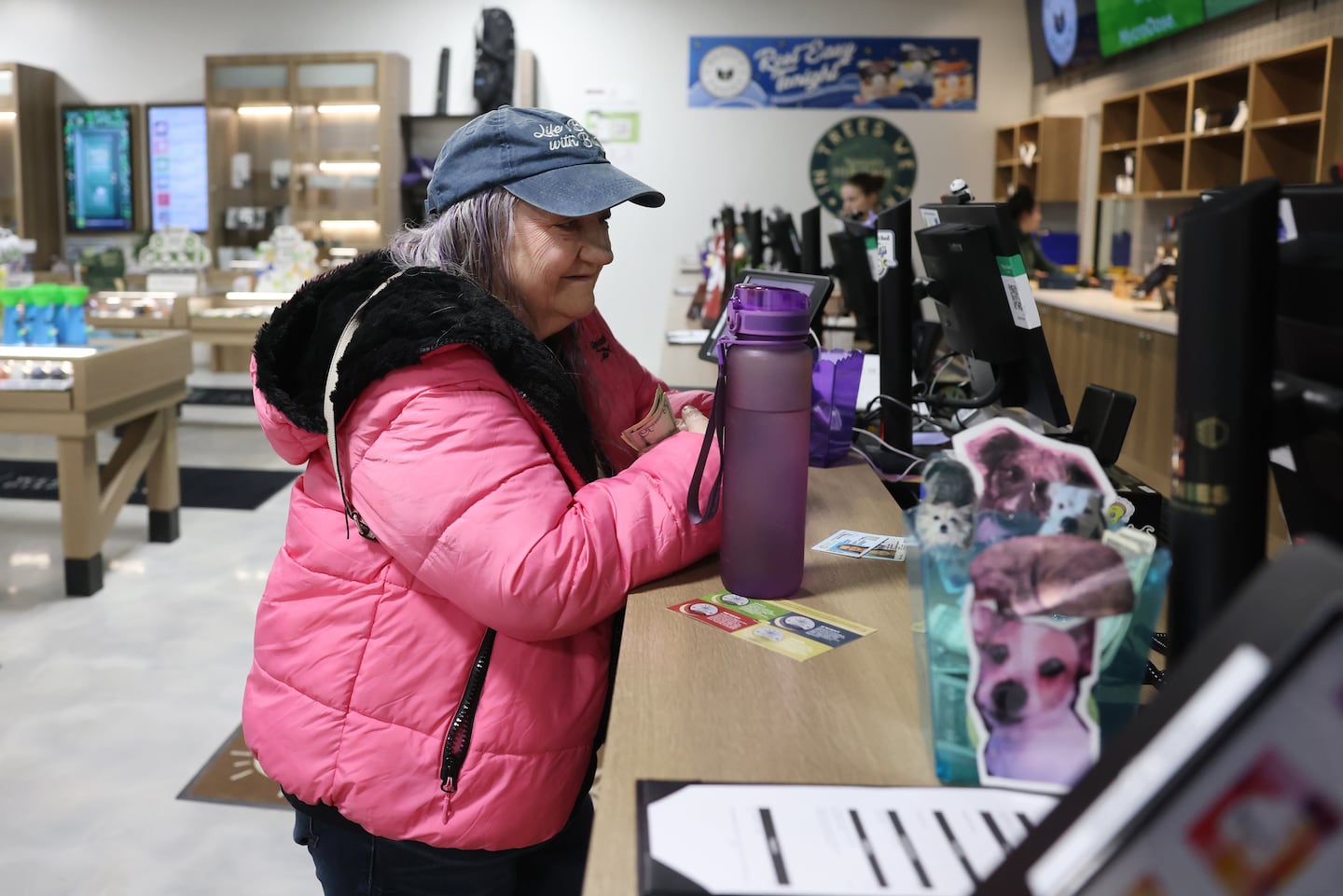 Brodin put in an order for edibles and flower.