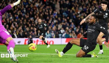 Leeds Utd 0-1 Man City: Antoine Semenyo scores winner in Premier League