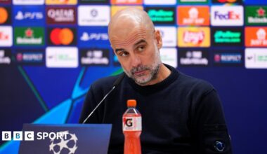 Champions League latest: Guardiola to speak as he cancels Man City training