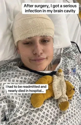 Alice Chawner, pictured in hospitalCredit: Kennedy News and Media