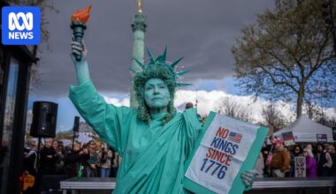 'No Kings' protests against Donald Trump draw crowds across US and Europe