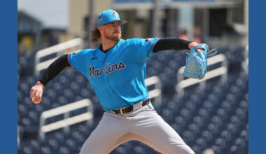 Marlins option left-hander Garrett to Triple-A Jacksonville, leaving Junk as team's fifth starter