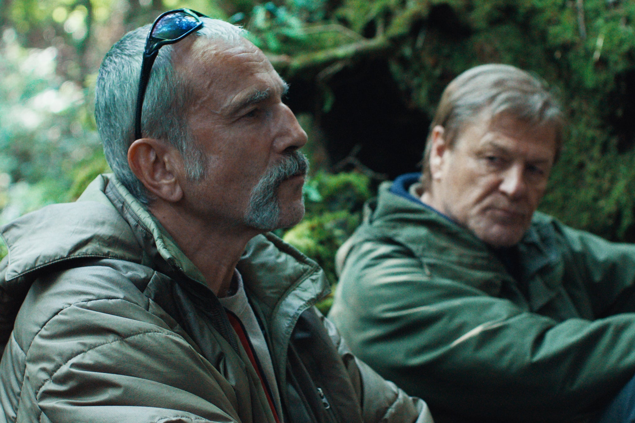 Daniel Day-Lewis and Sean Bean in Ronan Day-Lewis’s ‘Anemone’
