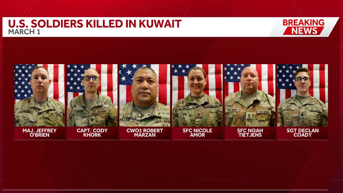 Slain soldiers, including 2 Iowans, will return to U.S. on Saturday