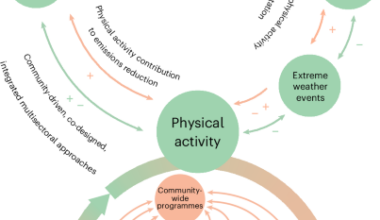 Benefit of physical activity initiatives for climate change mitigation and adaptation