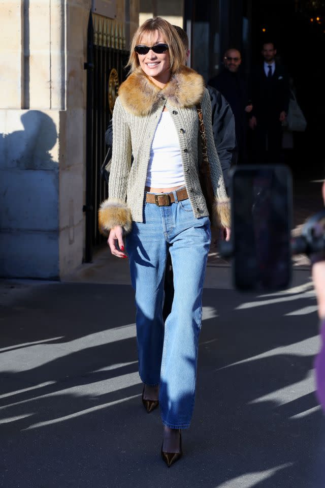 Bella Hadid is seen on March 3 in Paris, FranceCredit: Getty Images