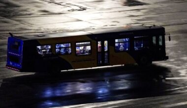 Air Canada regional jet collides with fire truck in New York's LaGuardia, killing both pilots