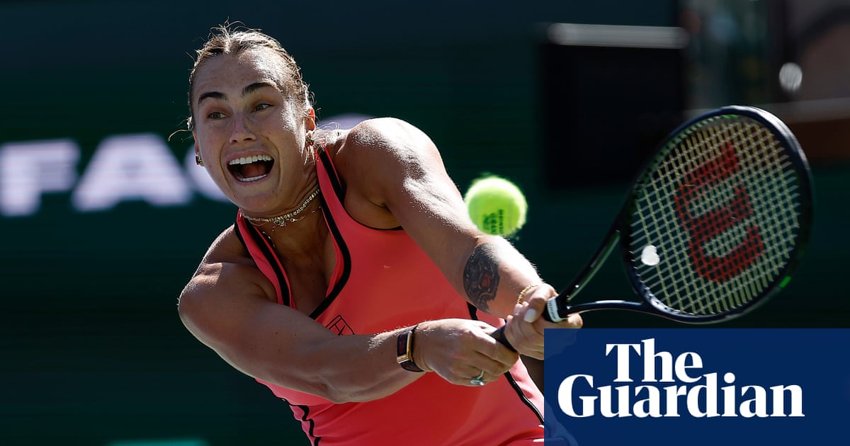 Sabalenka powers past Osaka to reach Indian Wells quarter-finals | Tennis