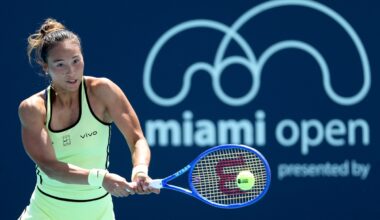 Zheng Qinwen Photo: VCG