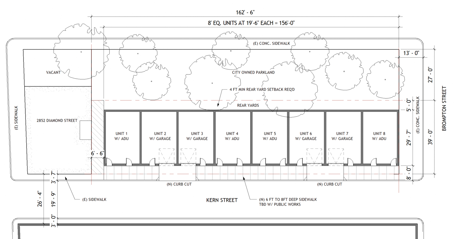 51 Brompton Avenue site map, illustration by Studio KDA