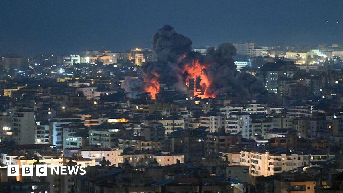 Israel launches fresh strikes on Tehran and Beirut as US warns 'hardest hits' on Iran 'yet to come'