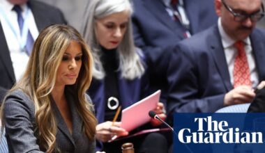 Melania Trump urges protecting children’s education at UN after Iran school strike | US news