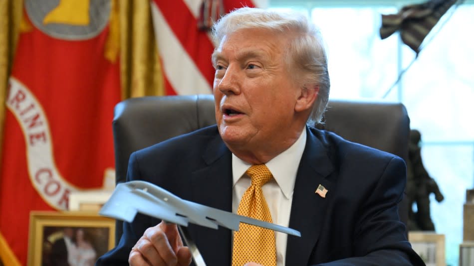 When asked in the Oval Office if the war could end this week, President Donald Trump says “I don’t think so, but it’ll be soon.”