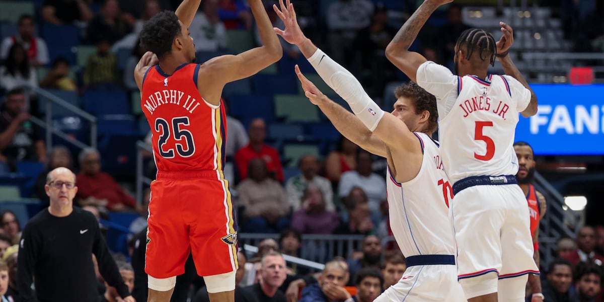 Murphy sparks Pelicans past Clippers 105-99 and New Orleans stretches home streak to 7 games