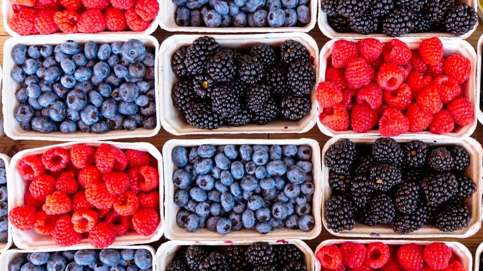 The MIND diet emphasizes berries over other fruit for their alleged brain-boosting properties. - Alexander Spatari/Moment RF/Getty Images