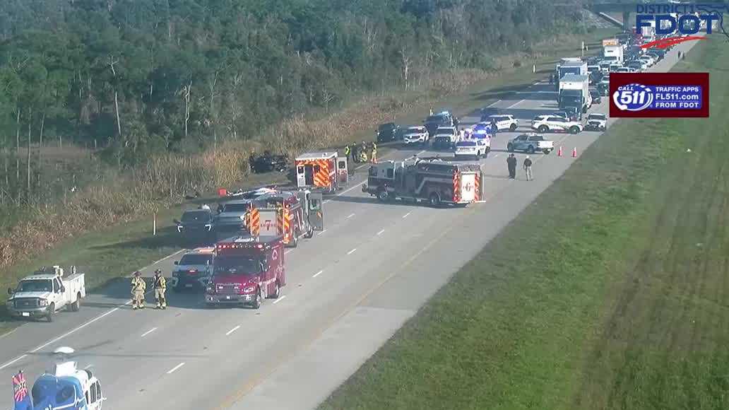 2 children, 1 adult dead after crash on I-75 in Charlotte County