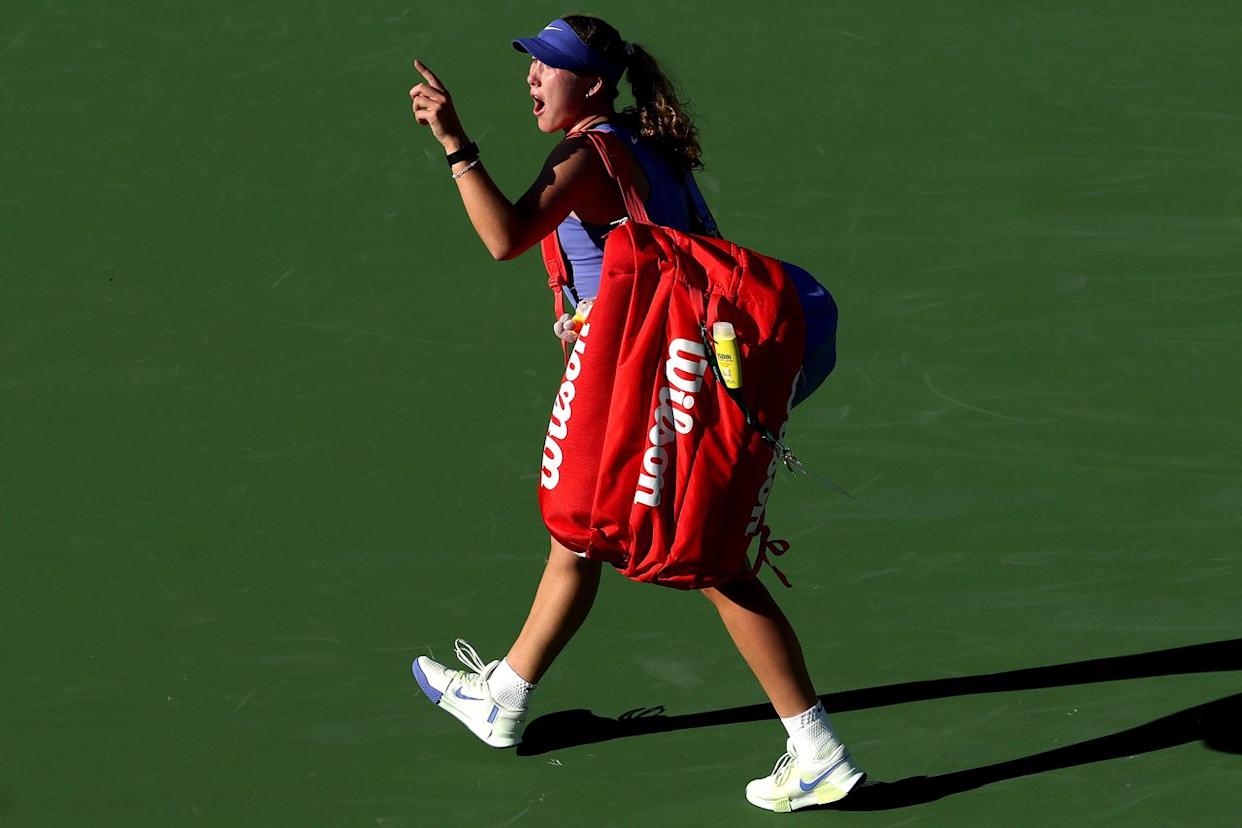 Mirra Andreeva.Credit: Matthew Stockman/Getty