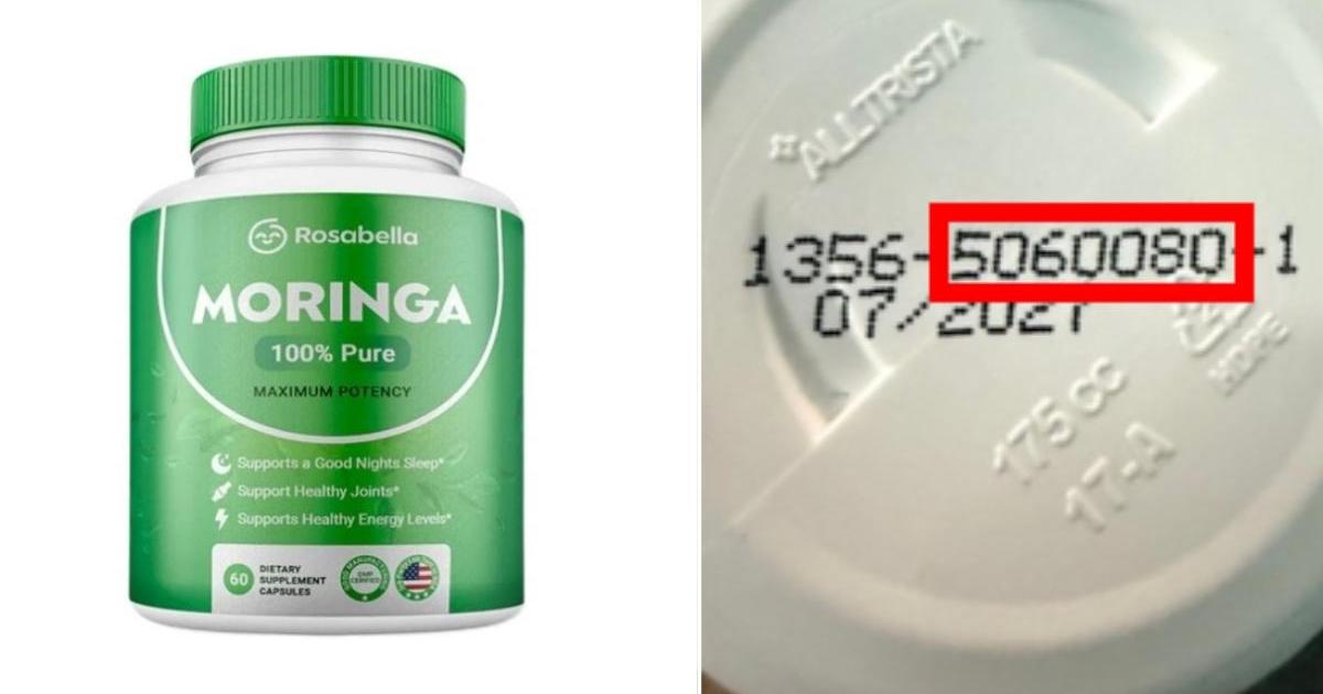 Dietary supplement capsules recalled over Salmonella risk