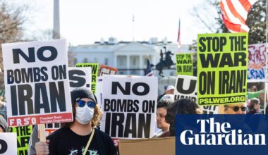 Protesters rally across US after Iran strikes and reports of Khamenei killing | US news